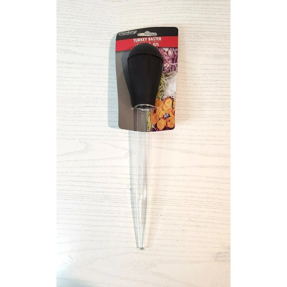 Cooking Concepts turkey Baster SIze 11'' long with meassure clear.